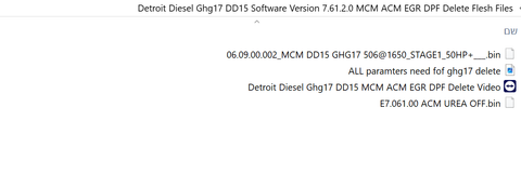 Detroit Diesel Cascadia Ghg17 DD15 MCM ACM Tuning – EGR DEF DPF Delete Flesh Files With Video