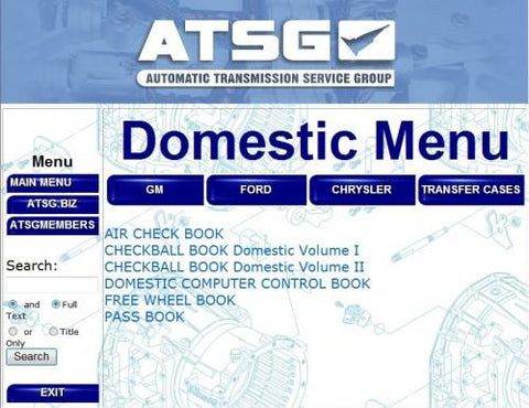 Domestic Checkball Book Vol II_Download - ATSG Bookstore Domestic Checkball Book Vol II_Download - ATSG Bookstore