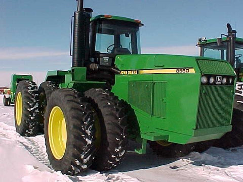 John Deere 8560, 8760, 8960 4WD Articulated Tractors Diagnosis and Tests Service Manual (tm1434)