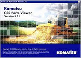 Komatsu CSS Viewer 5.11 JAPAN Parts Catalog EPC -ALL Parts Manuals For All Models & Serials 2022