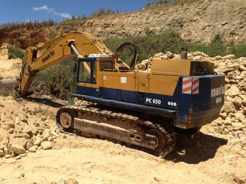 Komatsu PC650-1 Hydraulic Excavator Official Workshop Service Repair Technical Manual