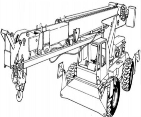 Komatsu 150A 150FA Hydraulic Crane Official Workshop Service Repair Manual
