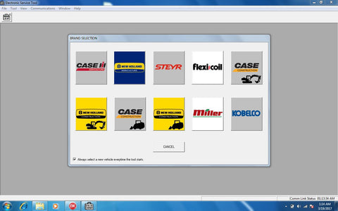 New Holland / Case / Case IH Electronic Service Tools CNH EST 9.6 Update 11 Diagnostics Software - Engineering Level 2022