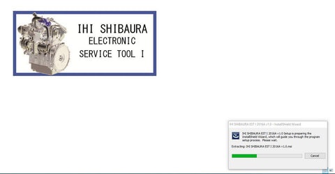 IHI Shibaura Electronic Service Tool Diagnostic Software 2016A - Online Installation Service  !
