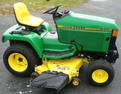 John Deere 425 445 Lawn And Garden Tractors Operators Manual