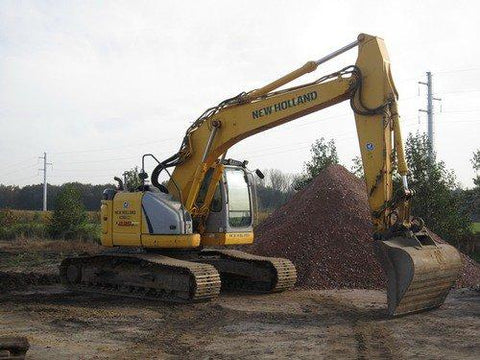 New Holland E225BSR ROPS Tier III Crawler Excavator Official Workshop Service Repair Technical Manual