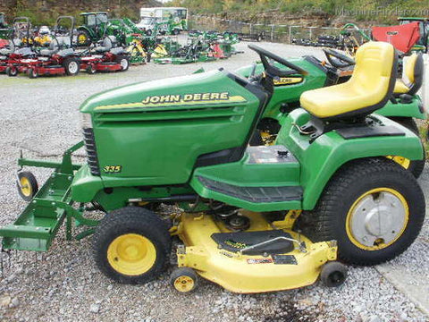 John Deere 300 Series 325 335 345 Lawn And Garden Tractors Technical Service Manual