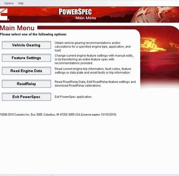 Cummings PowerSpec 6.1.1.0 -Electronic Tool For Engine Operation - Full 2016 Version