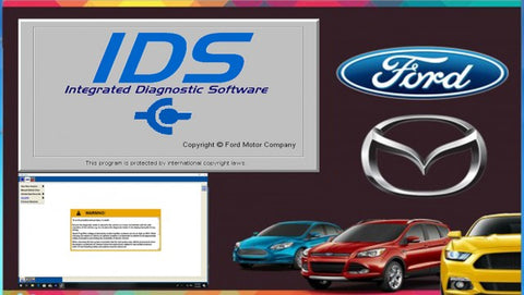 Diagnostic Laptop Kit with VCX IDS for Ford