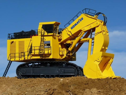 Komatsu PC8000-6 Electro Hydraulic Excavator Mining Germany Official Workshop Service Manual