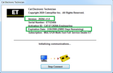 Com 3 ET3 Adapter -For All CAAT Machines Diagnostic Tool Kit - Include Latest ET2020 & 14Pin Cable For New Models