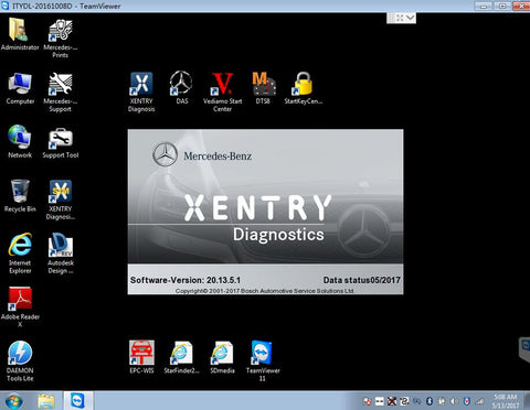 Diagnostic Software Pack For Mercedes - Include Latest Xentry WIS EPC Veediamo And DAS 2023