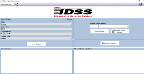 Isuzu Diagnostic Service System E-IDSS 08/2021 - Exclusive Software For Isuzu Industrial Global Region Engines