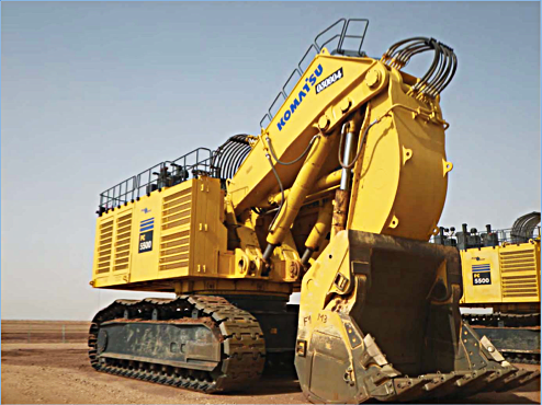 メンテナンス KOMATSU Komatsu PC5500-6 Hydraulic Mining Shovel Official Workshop Service Rep