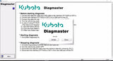 KUBOTA \ TAKEUCHI Diagmaster Diagnostic Software Latest 2023  - Full Online Installation And Activation Service !
