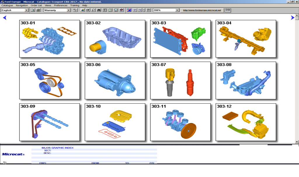 Ford Mcat Europe Cars, Light & Medium Trucks EPC- All Models & S\N Par