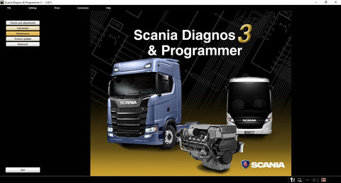 Scania SDP3 v 2.48 Diagnostic & Programmer Latest version 2021 - FULL Version ! Online Installation Service Included !
