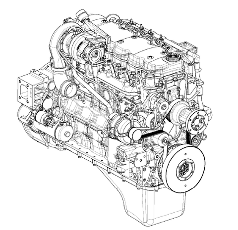 Case IH 6 Cylinder 6.7L NEF Tier 3 Engine Official Workshop Service Repair Manual