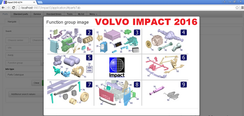 Volvo Impact 2016 Trucks & Bus EPC - Spare Parts Catalog & Service Information System
