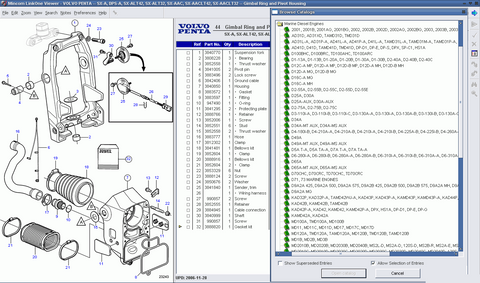 VOLVO Penta Parts Manuals Software For All Volvo Engines Up To