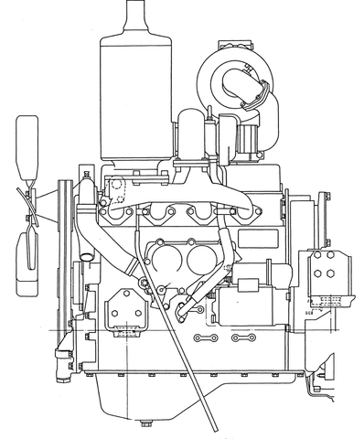 Komatsu S4D105-3B S4D105-3C S4D105-3D Diesel Engine Official Workshop Service Repair Manual