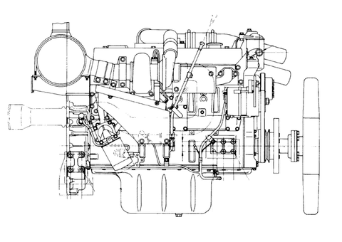 Komatsu 95 Series S6D95L-1 SA6D95L-1 SAA6D95LE-1 Diesel Engine Official Service Manual