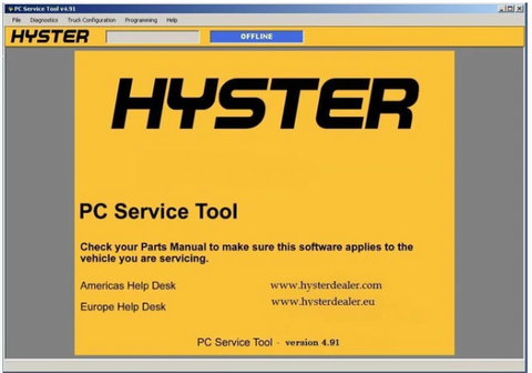 Yale Hyster PC Service Tool v 4.93 Diagnostic And Programming Software Latest 2020