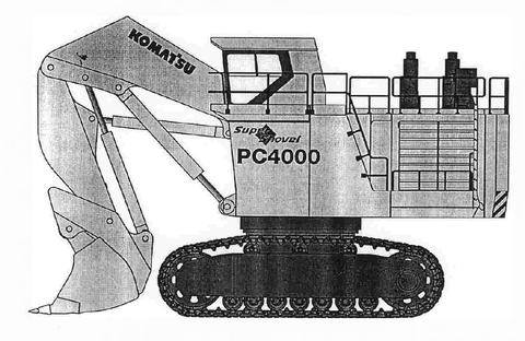 Komatsu PC4000 Hydraulic Mining Shovel Official General Assembly Procedure Manual