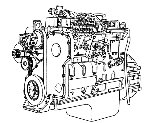 Komatsu 114 Series 6D114E-1 Diesel Engine Official Workshop Service Repair Manual