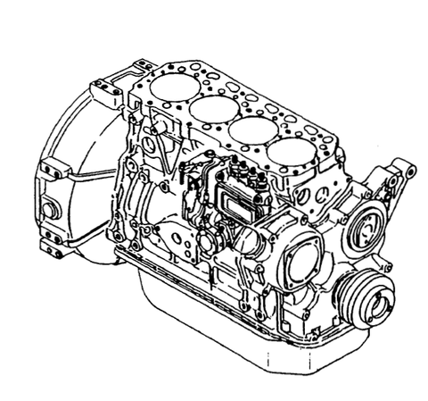 Komatsu 84-2 Series 3D84-2 3D84N-2 4D84-2 Diesel Engine Official Workshop Service Repair Manual