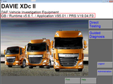 DAF / PACCAR VCM 2 Interface & Davie Software KIT - Diagnostic Adapter- Include Latest Davie 3 - Windows 10 Supported !!
