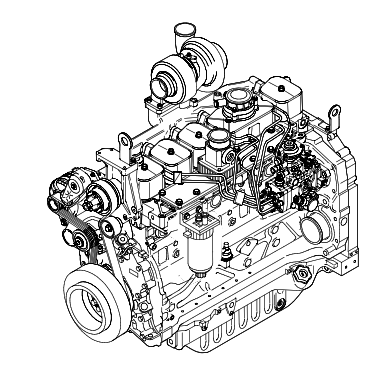 New Holland CNH NEF F4CE F4DE F4GE F4HE 6 Cylinders Tier 3 Engines Official Workshop Service Repair Technical Manual