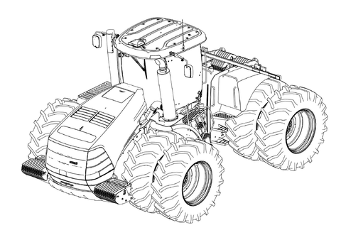 Case IH Steiger 400 450 500 550 600 Tier 2 Tractor Operator's Manual PN 84562210