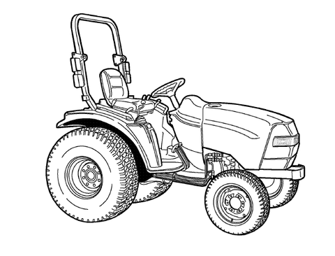 Case IH DX29 DX33 Tractors Operator's Manual PN 87310108