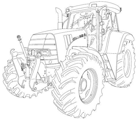 Case IH 140 150 160 175 195 CVX Tractors Operator's Manual PN 84138224