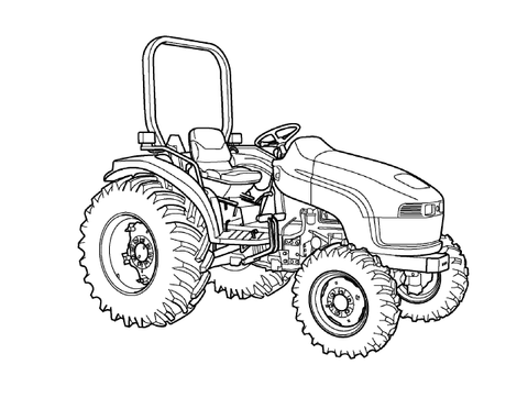 Case IH D35 D40 D45 Tractors Operator's Manual PN 86617826