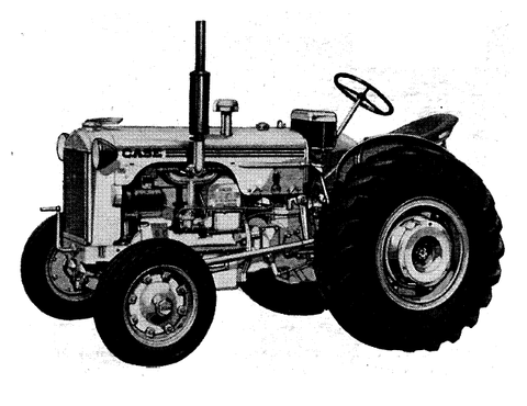 Case IH Model DI Industrial Tractor Official Operator's Manual