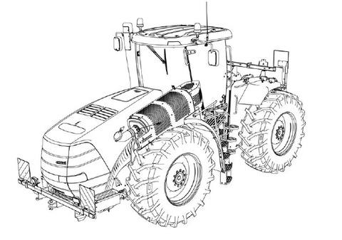 Case IH Steiger 370 420 470 500 540 580 620 Tier 4B (Final) Tractor Operator's Manual PN 84562220