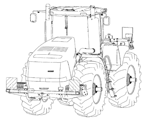 Case IH Steiger 350 400 450 500 550 600 Tractor Operator's Manual PN 84295156
