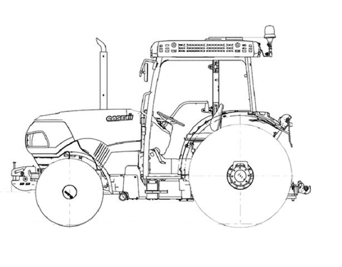 Case IH Quantum 80N 90N 100N 110N Tractor Operator's Manual PN 51602349