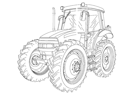 Case IH Farmall 95 HC Tractor Operator's Manual PN 84154415
