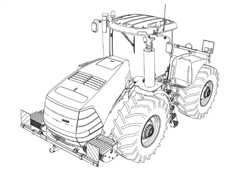 Case IH Steiger 400 450 500 550 600 Tier 2 Tractor Operator's Manual PN 84562211
