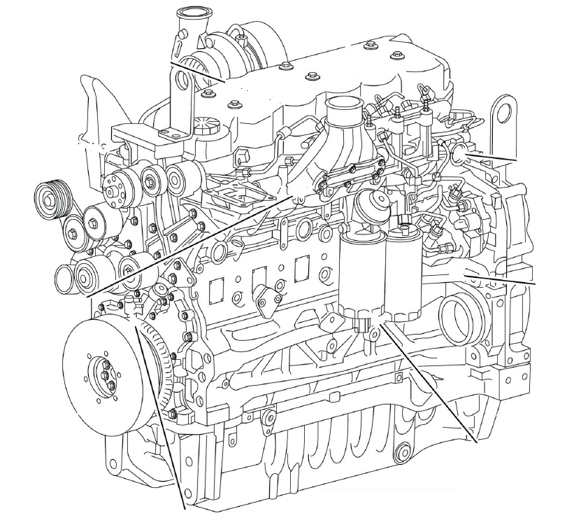 Case IH F4CE F4DFA F4HE NEF Tier 0 Engine Official Workshop Service Re