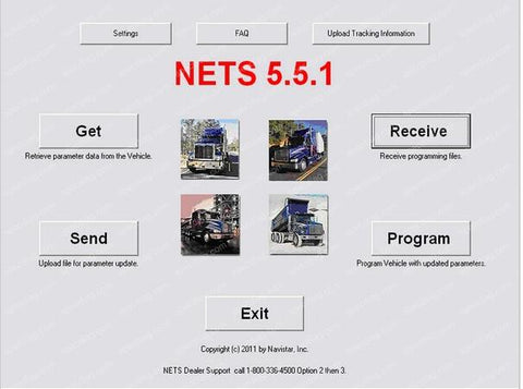 Internationals NETS 5.5.1 Diagnostics Software -Latest Version - Full Online Installation Service !