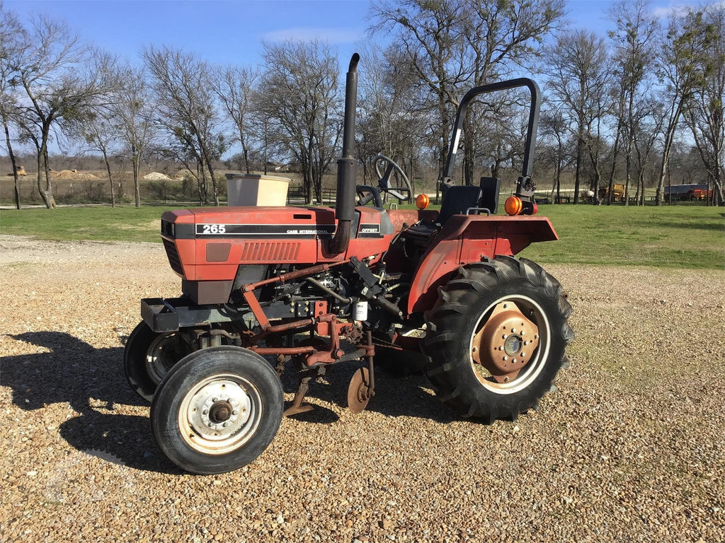 Case IH 265 Offset Tractor Official Operator's Manual