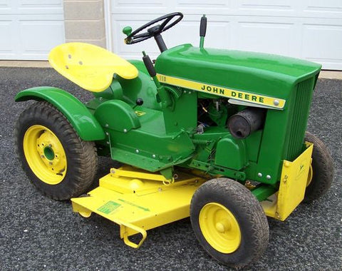John Deere 110 and 112 Lawn and Garden Tractors Service Manual
