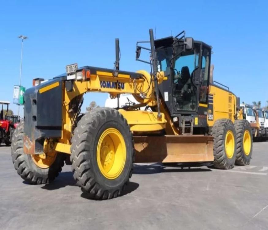 Komatsu GD555-5 GD655-5 GD675-5 Motor Grader Official Workshop Service