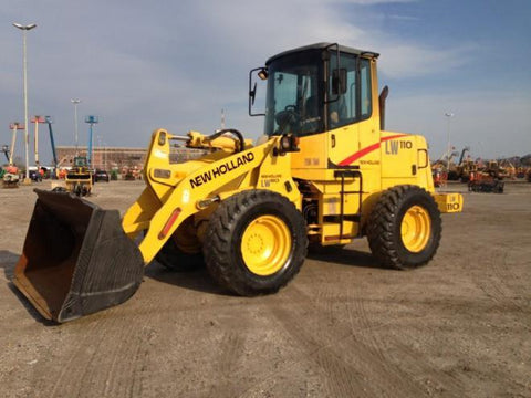 New Holland LW110 LW130 Wheel Loader Official Workshop Service Repair Technical Manual