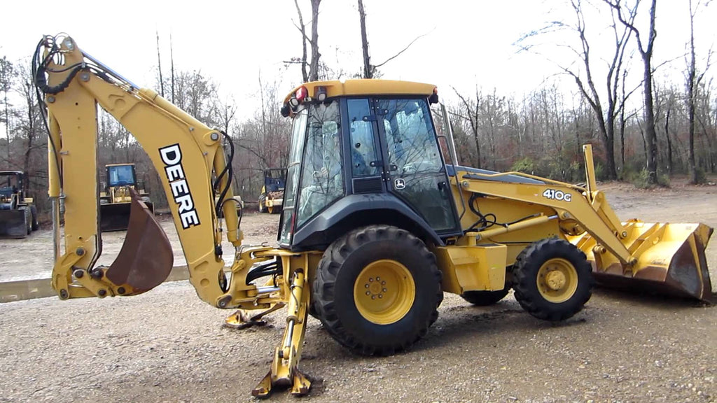 John Deere 410G Backhoe Loader Official Operation &amp; Test Technical Man ...
