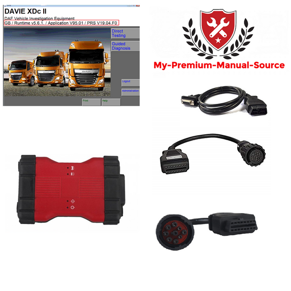 CD Training DAF For 2枚セット Kit Diagnostic Software Davie & Interface Lite VCI DAF Buy 語学・辞書・学習参考書